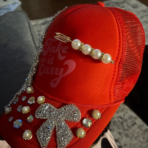Rhinestone hat - Picture 2 of 2